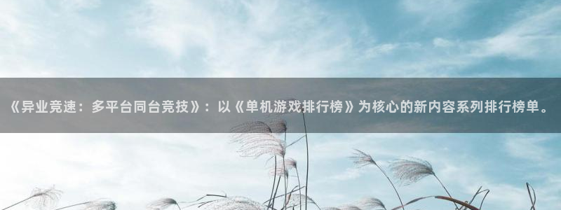 杏宇娱乐平台最新版下载苹果版：《异业竞速：多平台同台竞技》：